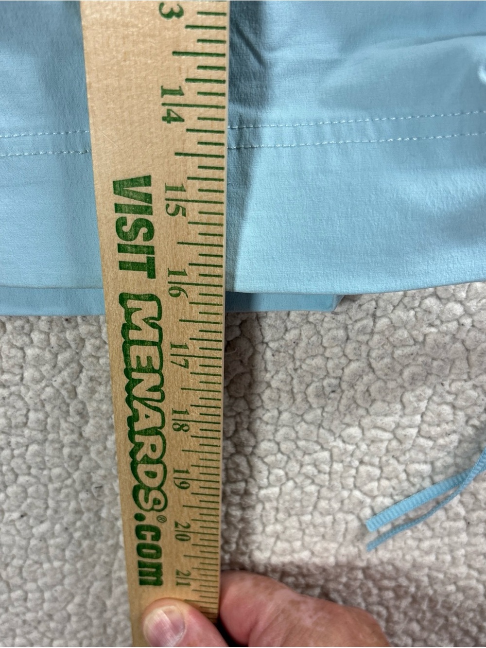 Columbia Women’s All Seasons Ruched Skort Size Medium Light Blue Omni-Shade - Picture 7 of 16